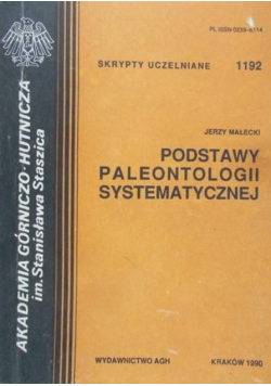 Podstawy paleontologii systematycznej
