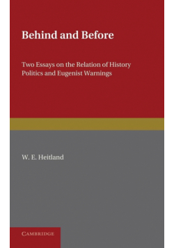 Behind and Before