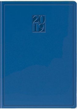 Kalendarz 2019 B7 Print niebieski