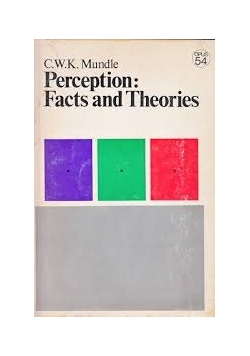 Perception Facts and Theories