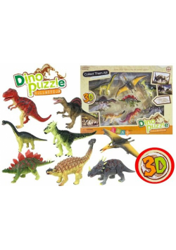 Dinozury Do Składania 3D Pterodaktyl Tyranosaur