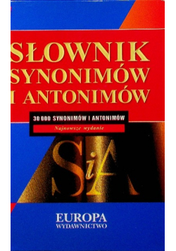 Słownik Synonimów I Antonimów