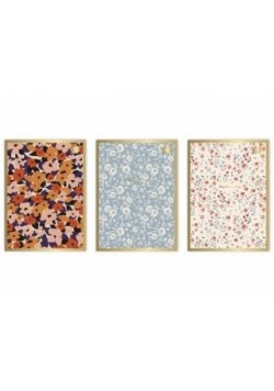 Zeszyt A4/60K kratka Metallic Floral (5szt)