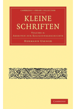 Kleine Schriften - Volume 4