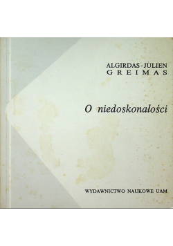 O Niedoskonałości
