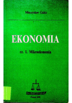 Ekonomia cz I Mikroekonomia
