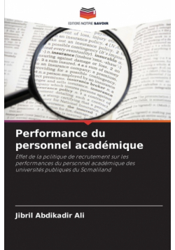 Performance du personnel académique