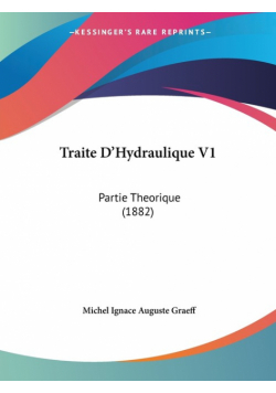 Traite D'Hydraulique V1