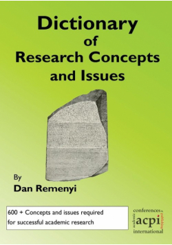 A Dictionary of Research Terms and Issues