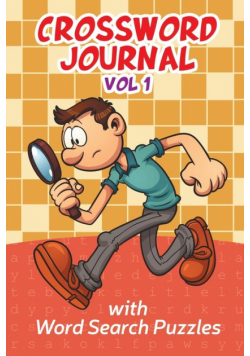 Crossword Journal Vol 1 with Word Search Puzzles