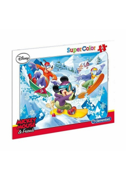 Puzzle ramkowe Miki sport snowboard 15