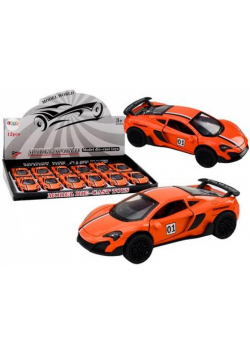 Auto sportowe 1:32 pomarańczowe