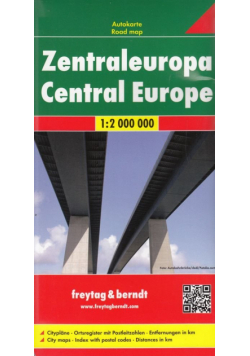 Europa Środkowa mapa 1:2 000 000
