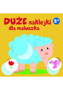 duże naklejki dla maluszka 2+ Owieczka II