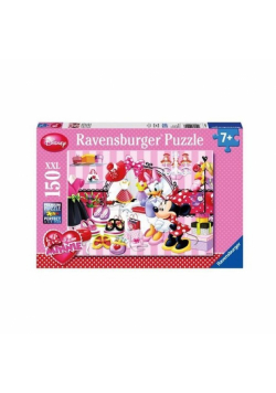 Puzzle 150 XXL Disney Minnie na zakupach