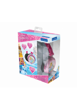 Składane słuchawki Disney Princess HP010DP