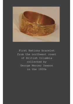 First Nations bracelet from the northwest coast of British Columbia collected by George Mercer Dawson in the 1800s
