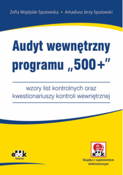 Audyt wewnętrzny programu „500+”