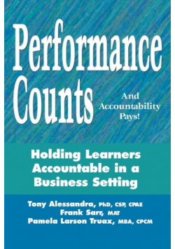 Performance Counts and Accountability Pays