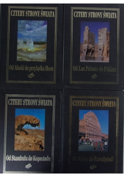 Cztery strony świata, zestaw 4 książek