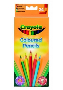 Kredki ołówkowe 24 kolory CRAYOLA