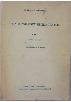 Silniki pojazdów mechanicznych, Część I: Podstawy teoretyczne