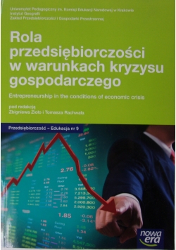 Rola przedsiębiorczości w warunkach kryzysu gospodarczego