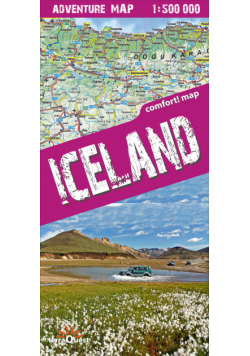 Islandia mapa turystyczna