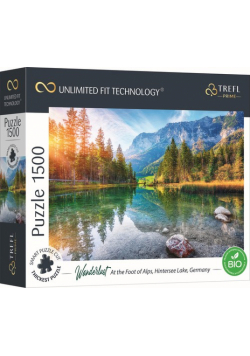 Puzzle 1500 UFT - Wanderlust: At the Foot of Alps, Hintersee Lake, Germany