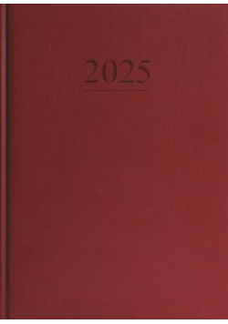 Terminarz 2025 Stacjonarny Bordo
