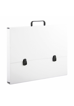 Teczka z rączką A3 5 cm Penmate biała