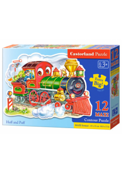 Puzzle MAXI Konturowe: Huff and Puff 12