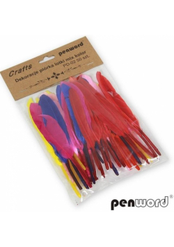 Piórka lotki mix 10-15cm 50szt