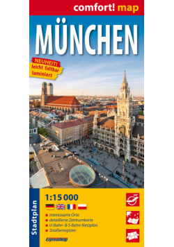 München laminowany plan miasta 1:15 000, ExpressMap