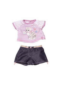 Ubranko dla lalki Baby born Deluxe Outfits z dźwiękiem Kotek