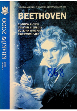 Beethoven Z dziejów recepcji  struktura i ekspresja