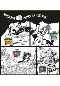 Magiczny domek na drzewie zestaw 1/2011 Dinozaury
