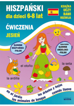 Hiszpański dla dzieci 6-8 lat Ćwiczenia Jesień