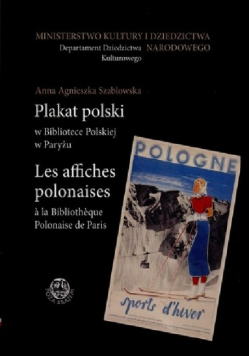Plakat polski w Bibliotece Polskiej w Paryżu