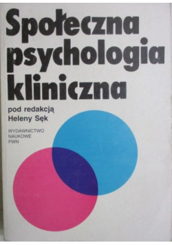 Społeczna psychologia kliniczna