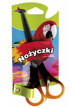 Nożyczki z bursztynową rączką - 14cm