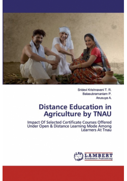 Distance Education in Agriculture by TNAU