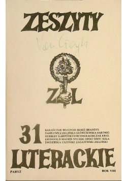 Zeszyty Literackie Nr 31