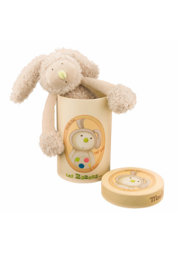 Pluszowy królik w pudełku 33cm Les Zazous