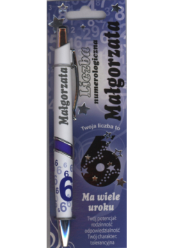 Długopis Numerologiczny - Małgorzata 6