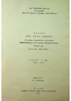 Święta Maria Dominika Mazzarello Część 1 i 2 1934 r.