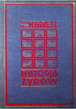 Historia Żydów Tom IV Reprint z 1929 r.