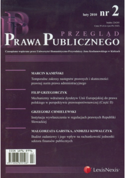 Przegląd Prawa Publicznego 2/2010