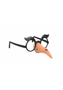 Okulary czarownicy z nosem