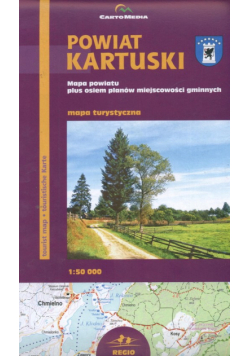 Powiat Kartuski Mapa turystyczna